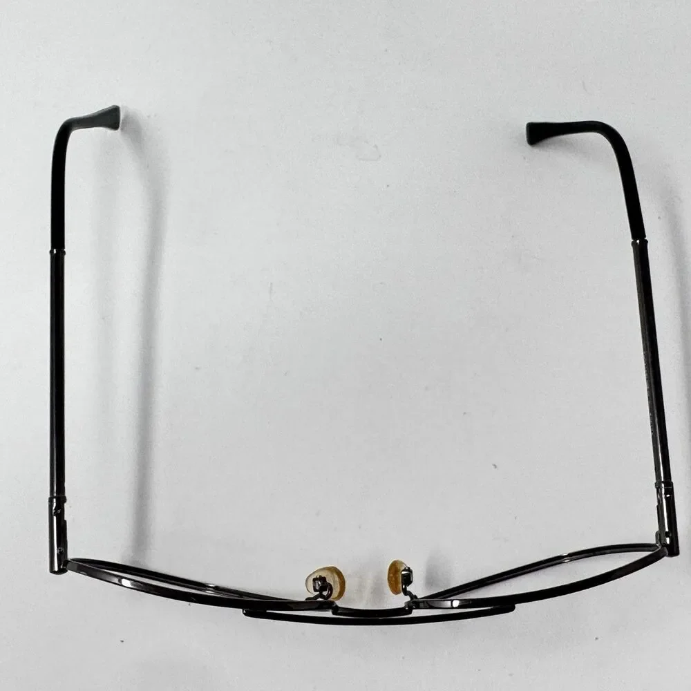 Kirkland Signature Zin 596184 Gunmetal Aviator Eyeglass Frames 57-16-140
